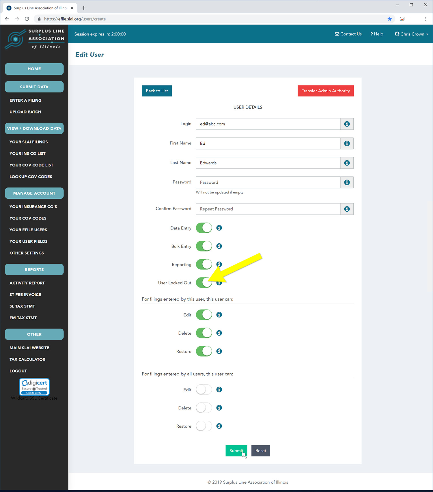 Lock User Screenshot 02
